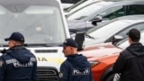 Moldova, Court hearing on the case of Bashkan of Gagauzia Evghenia Gutsul. Police.