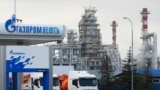 RUSSIA -- A view of the Gazprom Neft fuel filling station by the Afipsky Oil Refinery in the Severskaya District, in the Krasnodar region, April 21, 2020